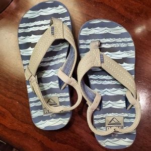 Reef flip flops with heel strap